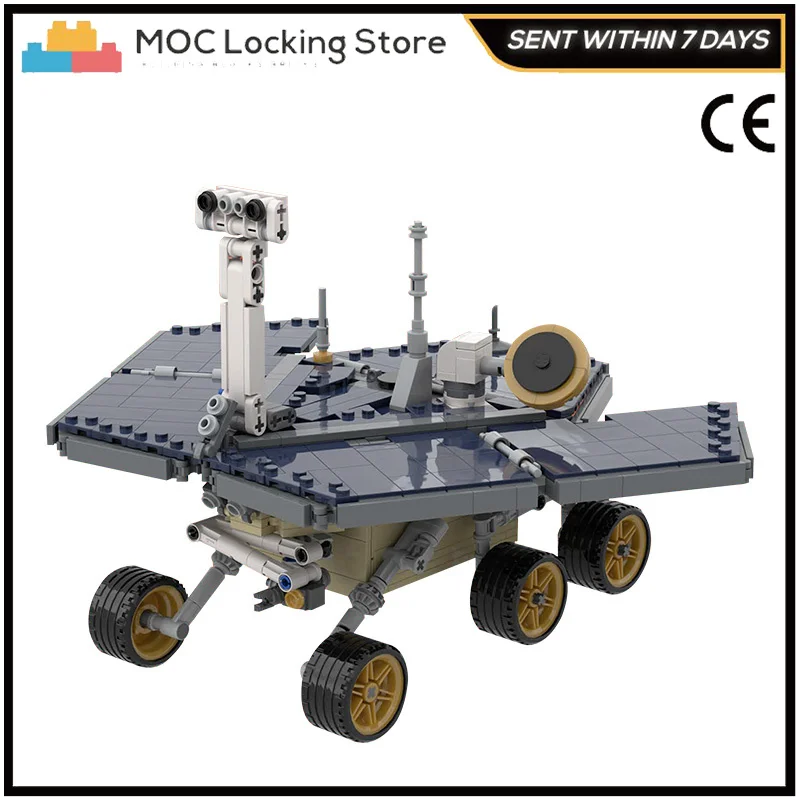 

Moc-39989 Mars Exploration Star Space Series Building Brick Block Model,Children's Science Education Toys,Kid's Birthday Gifts