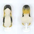 Длинные парики для косплея Токио, жаропрочные синтетические волосы для женщин, темьюку рокухара, тандай, с токийским призраком хайтани