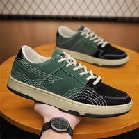 mens leather casual shoes fashion retro mens shoes outdoor shoes daily four seasons mens shoes student sports shoes