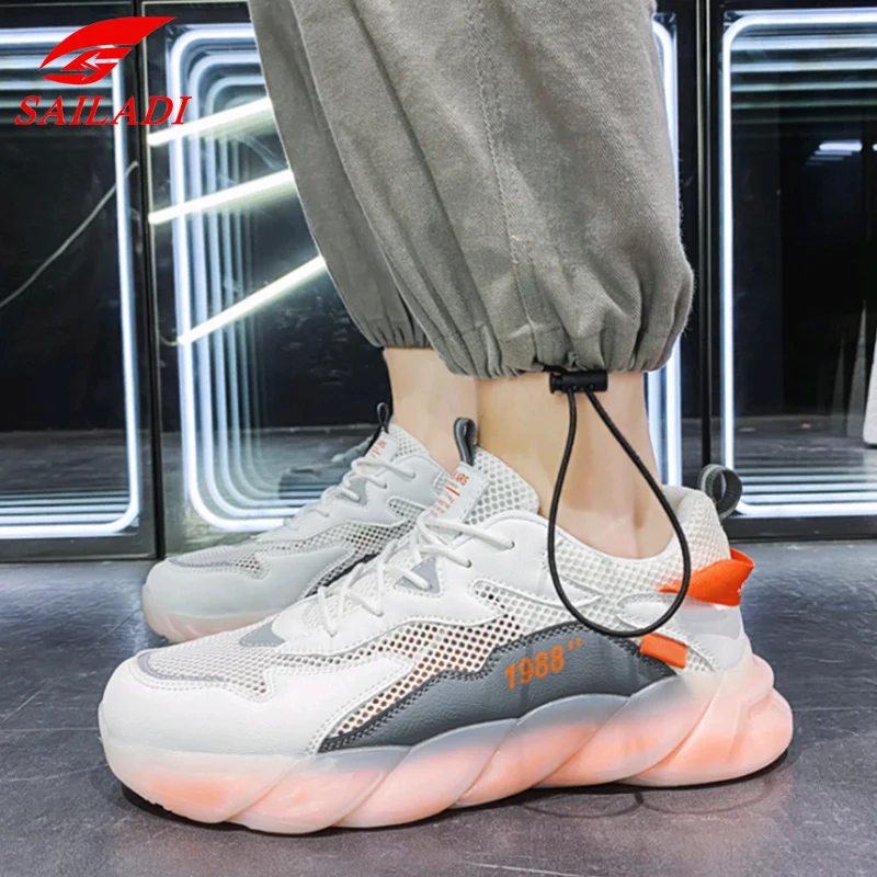 

Кроссовки Sailadi Мужские дышащие, повседневная спортивная обувь с попкорном для фитнеса и прогулок, SX9923