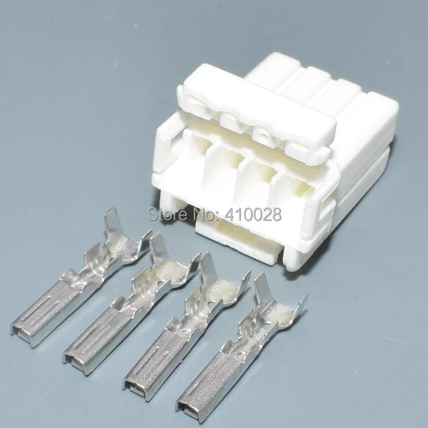 

Shhworldsea 4-контактный автомобильный черный, белый цвет, соединительный кабель, водонепроницаемая вилка, штекер, гнездо корпуса 174929-1 174922-1