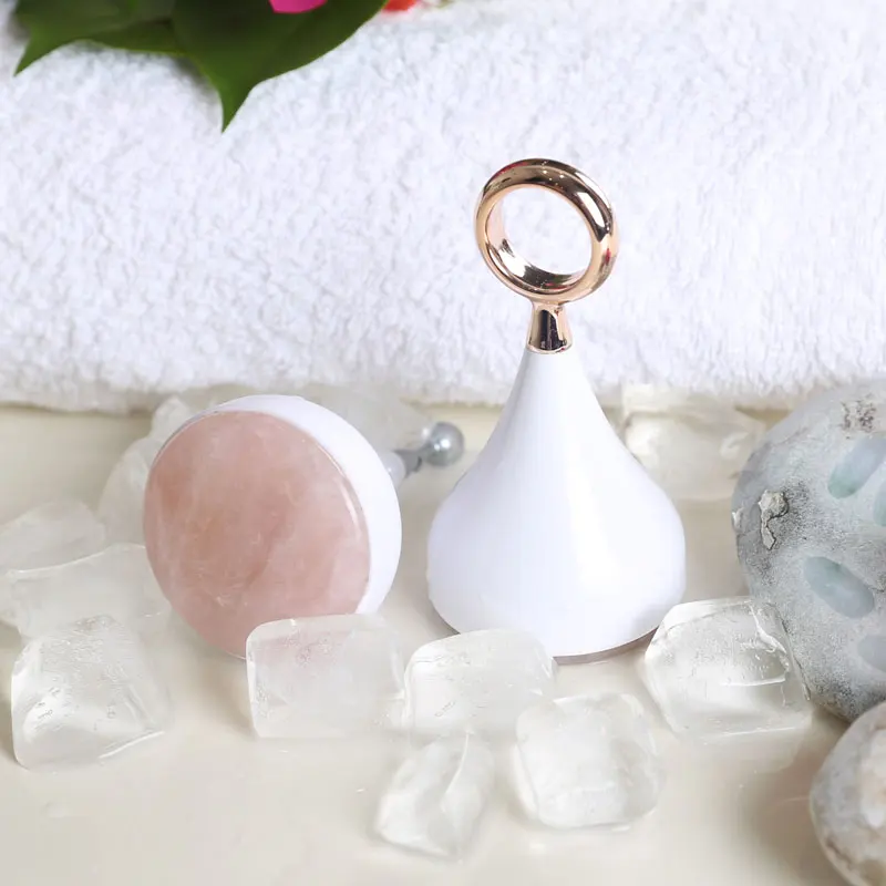 

Beauty Anti Aging Face Massager Ice Globes Face Roller Cooling Ice Balls Ion Massage Skin Care Device