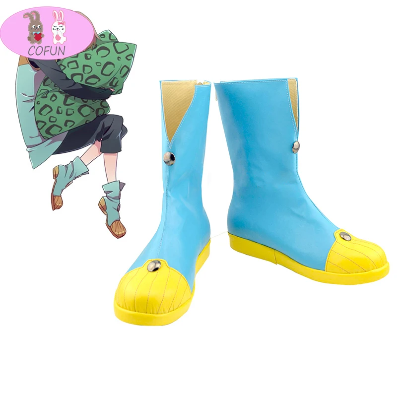 

COFUN В Стиле персонажа Дианы из игры «The Seven Deadly грехов гризли's Sin of маска ленивого короля ботинки для костюмированной вечеринки зеленая обувь индивидуальный заказ