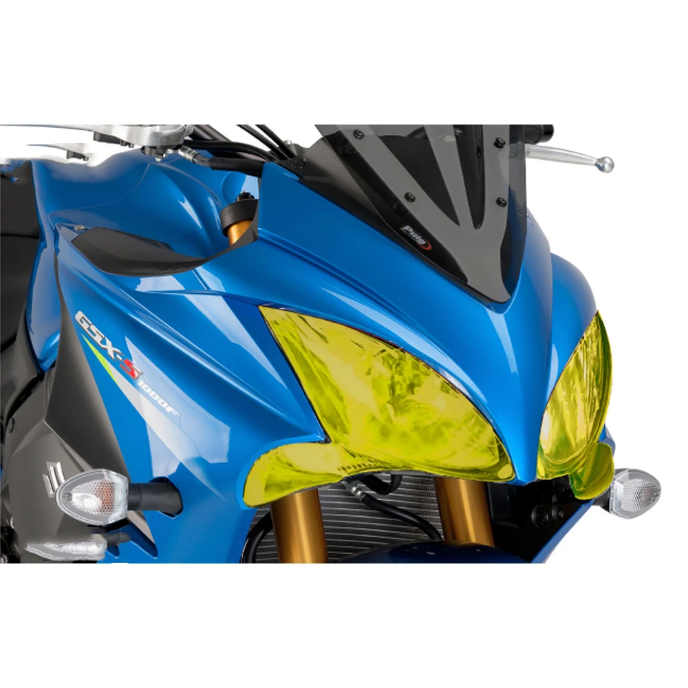 

FOR Suzuki GSX-S1000F GSX-S 1000F GSX-S 1000 F 2015-2018 motorcycle Headlight Protector Cover Shield Screen Lens