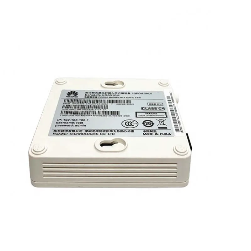 Original HW HG8310M 1GE GPON ONU ONT wtih Glass C+ modem network router English version