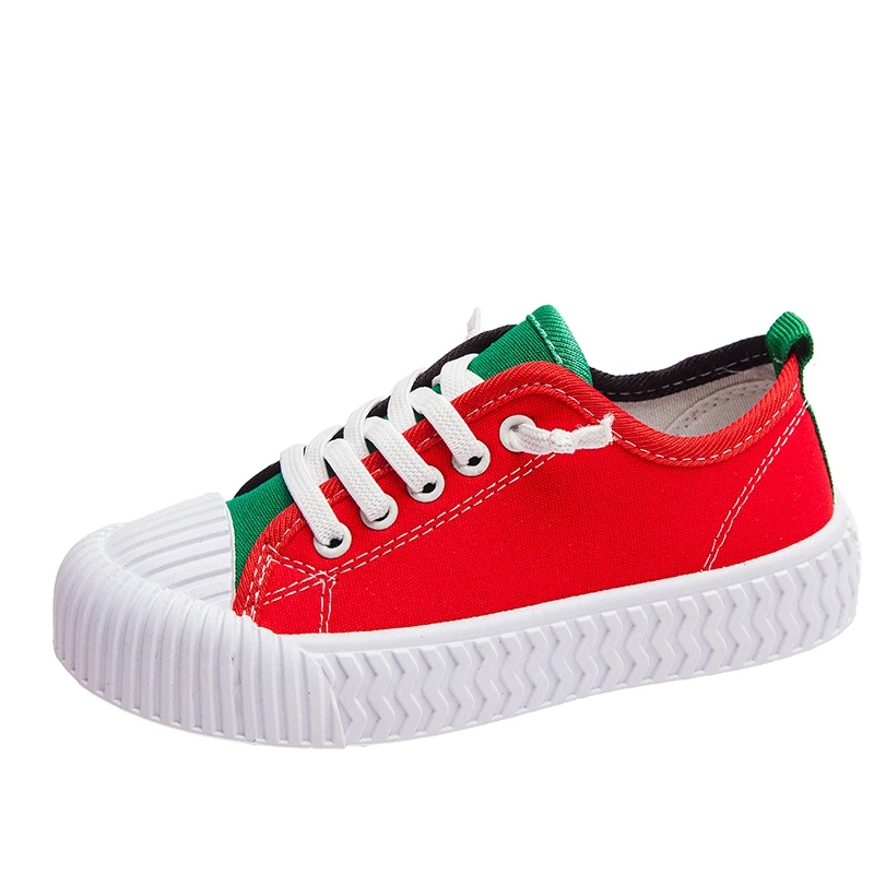 Детская парусиновая обувь без утеплителя разных Цвет детские мокасины для