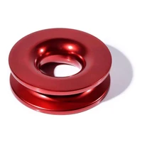 aluminum alloy recovery ring snatch ring block snatch 41000lb for 38 rope 12 pulley b7x2