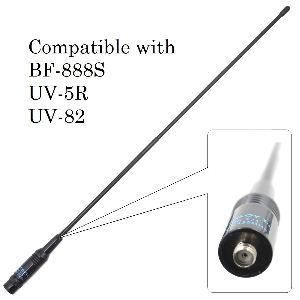 

Женская Двухдиапазонная гибкая антенна NAGOYA NA-771 SMA, VHF/UHF 144 МГц для BAOFENG