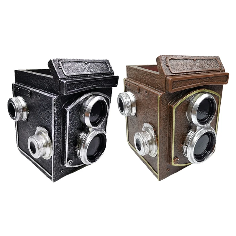 

Vintage Camera Resin Flowerpot Suitable for Living Room Bedroom Study Office Birthday Gifts for Friends and Relatives