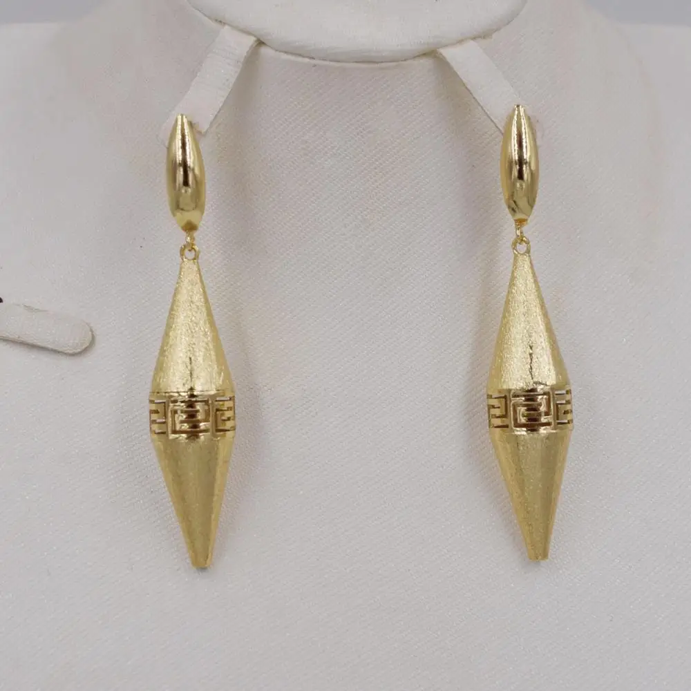 Новый дизайн высокое качество Италия 750 цвет золото искусственные африканские