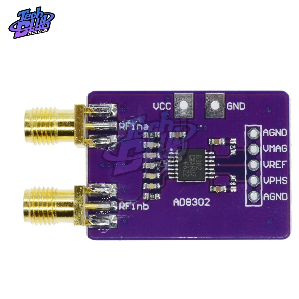 AD8302 амплитудно фазный модуль радиочастотного детектора если фаза обнаружения 2 7