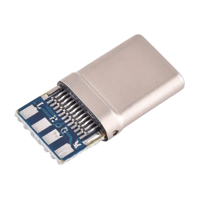 10 шт. разъем USB 3 1 Type C 24-контактное штекерное гнездо быстрая зарядка + аудиомодуль