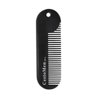 beard styling comb hair comb zinc alloy heat resistant comb quick hair styler for men hairdressing hair styling tool