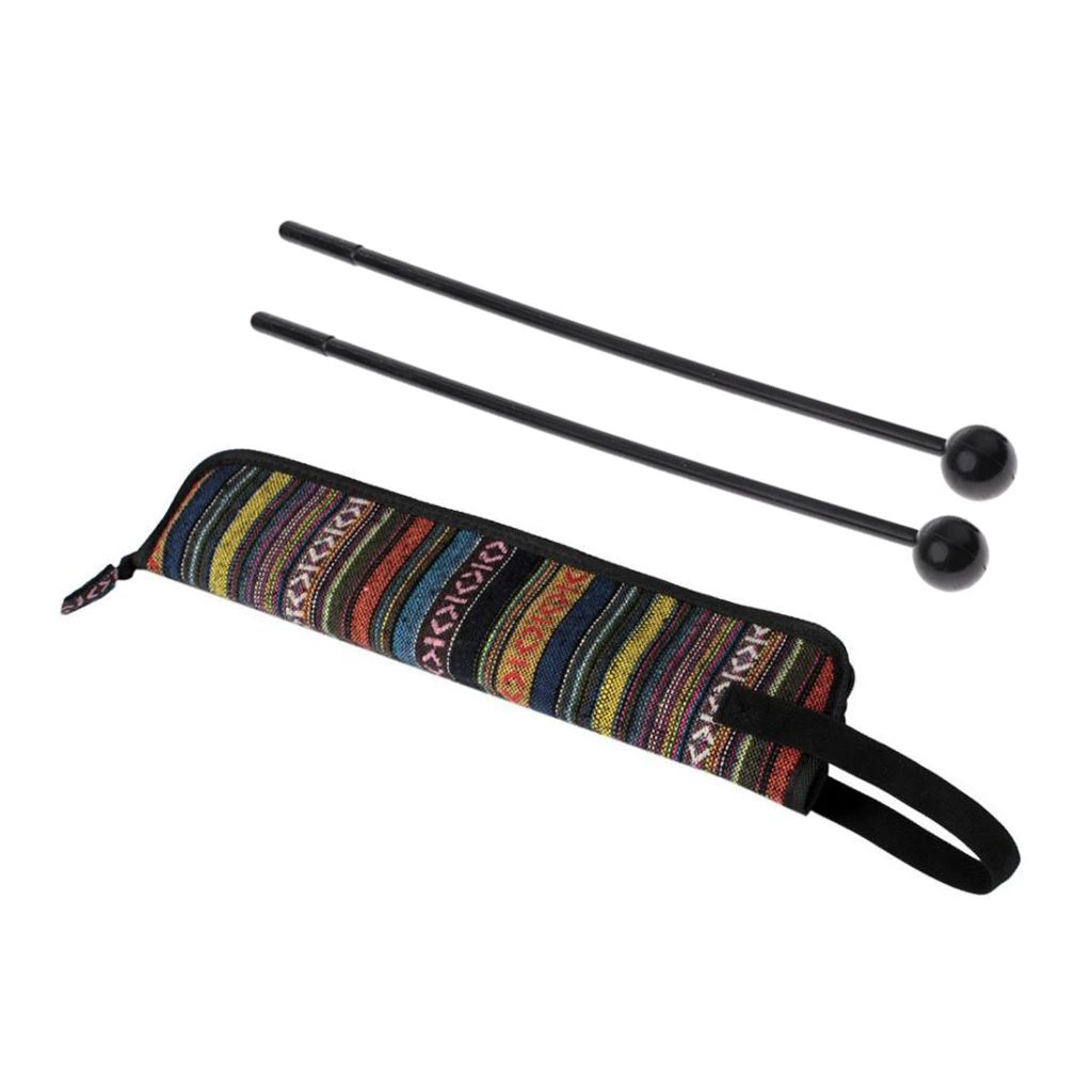 2 шт. перкуссионные молотковые палочки для колокольчиков ксилофонов Mbira Marimba с