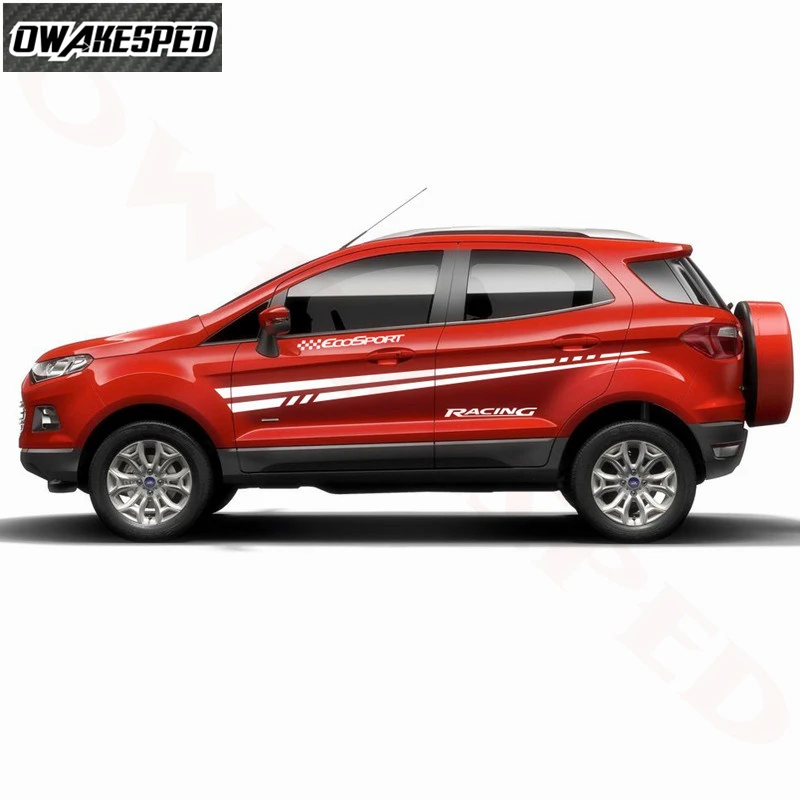1 Набор автомобильный боковой двери юбка Авто кузова Декор виниловые наклейки