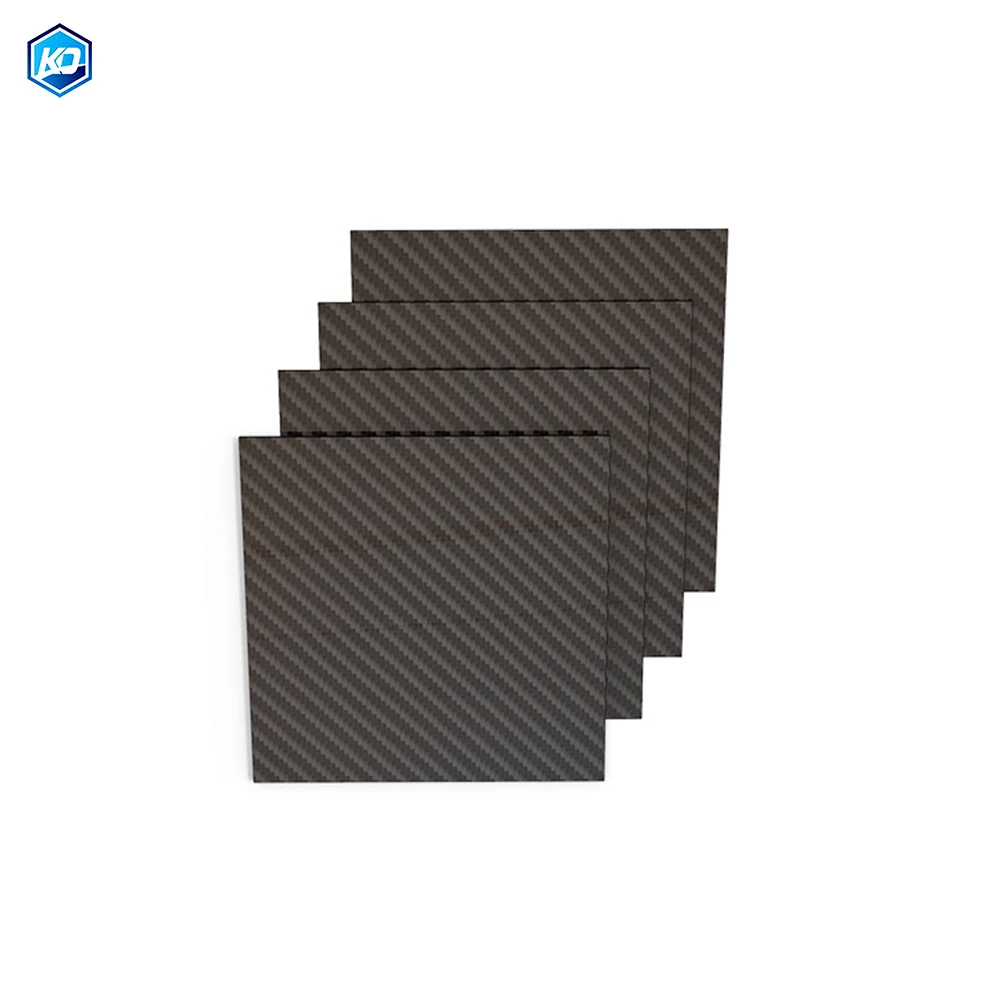 

198x248MM 3K 100% Pure Carbon Fiber Board Frosted Surface Panel Thickness 0.25MM to 6MM Remote Control Drone/toy Material