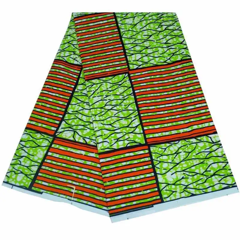 Дешевые Африканский воск 100% полиэстер новый Анкара африканская вощеная ткань