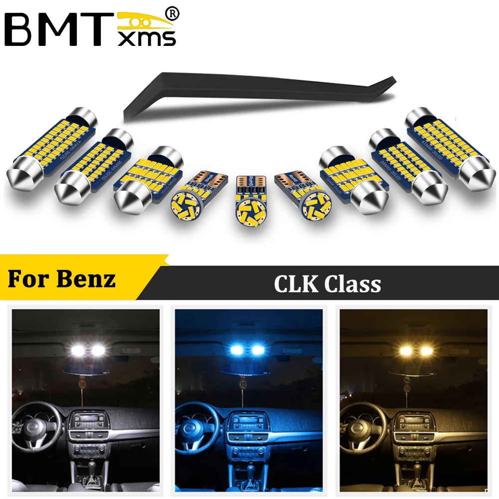 BMTxms Canbus Цвет лампа для Mercedes Benz CLK W209 C209 W208 C208 A209 AMG 1998 2010 автомобильная светодиодная