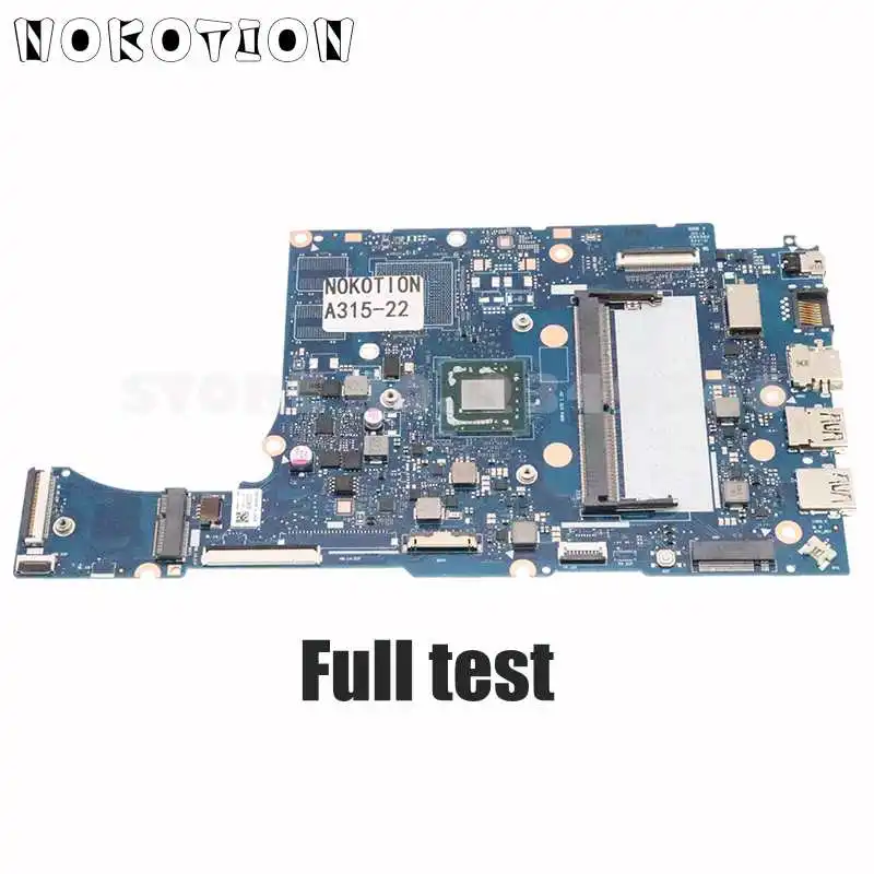 

NOKOTION For Acer Aspire A315 A315-22 Laptop Motherboard DDR4 NBHE811001 NB.HE811.001 NB8607 NB8607_PCB_MB_V4