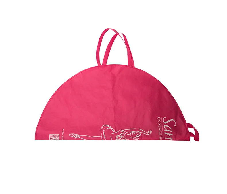 

Foldable Dance Garment Bags for Competition 41.3'' Grey Professional Ballet Tutu Carrier Ballet Costume Protector Tutu Carry Bag