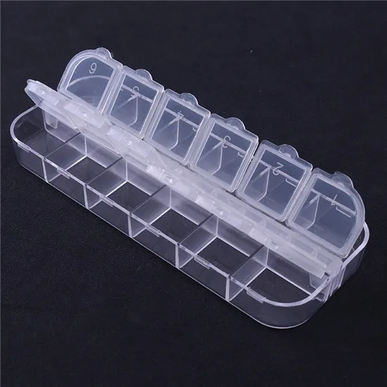 empty container2 1 набор, Кристальные стразы, мульти-размер, 3D Амулеты с плоской задней частью, AB, прозрачные камни для ногтей, камни для нейл-арта, украшения, Золотой Серебряный ноготь, заклепки - Цвет: empty container2
