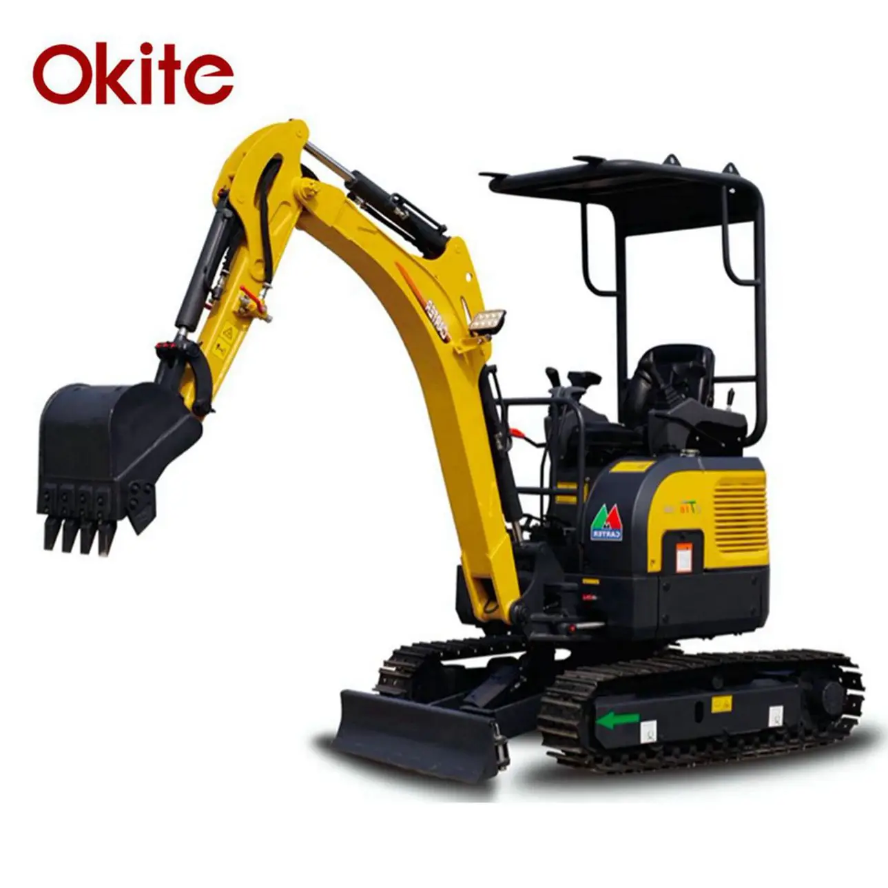 

Okite Mini Digger Excavator Swamp Buggy Excavator Price Mini Excavator 1 Ton Macao