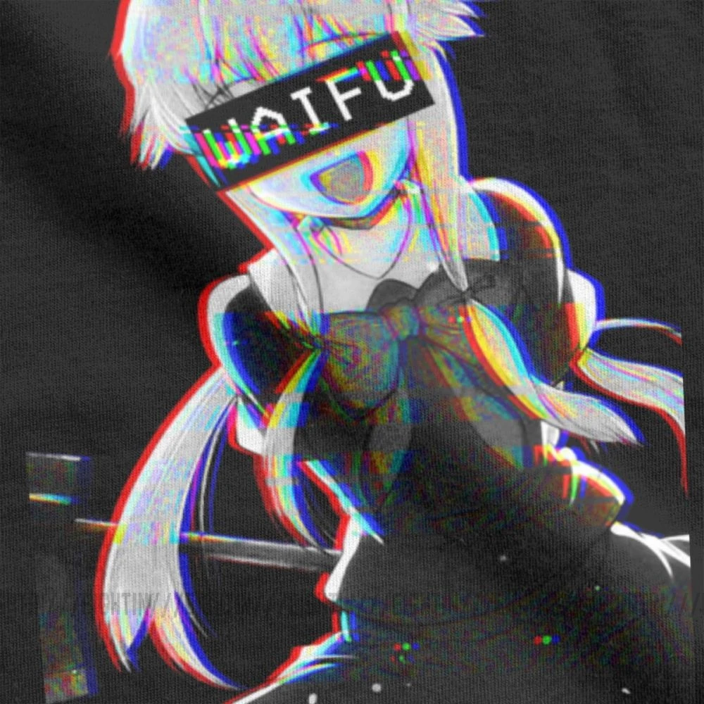Мужская футболка Yuno Waifu из чистого хлопка, футболки с коротким рукавом Mirai Nikki Gasai Future Dairy Japanese Comic Yandere, футболки размера плюс