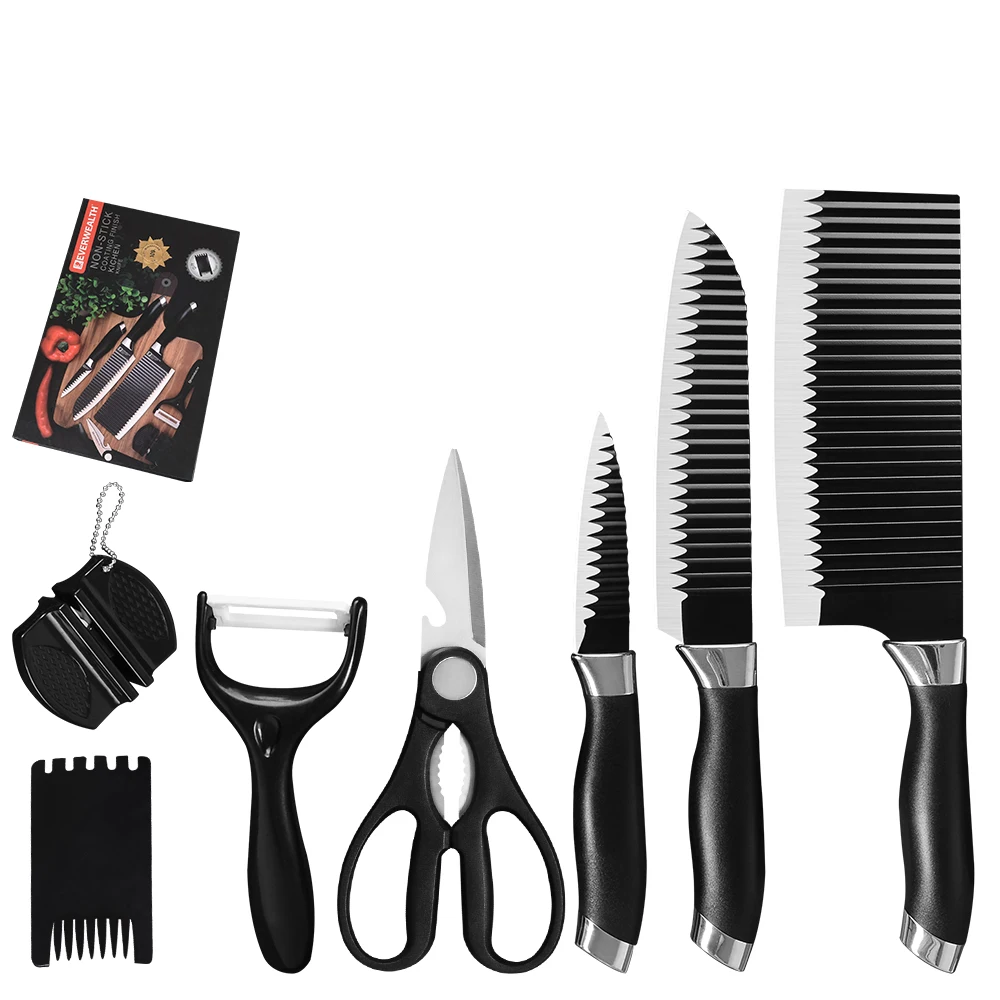 MYVI 8 шт./компл. кухонные ножи инструмент из нержавеющей стали нож для нарезки