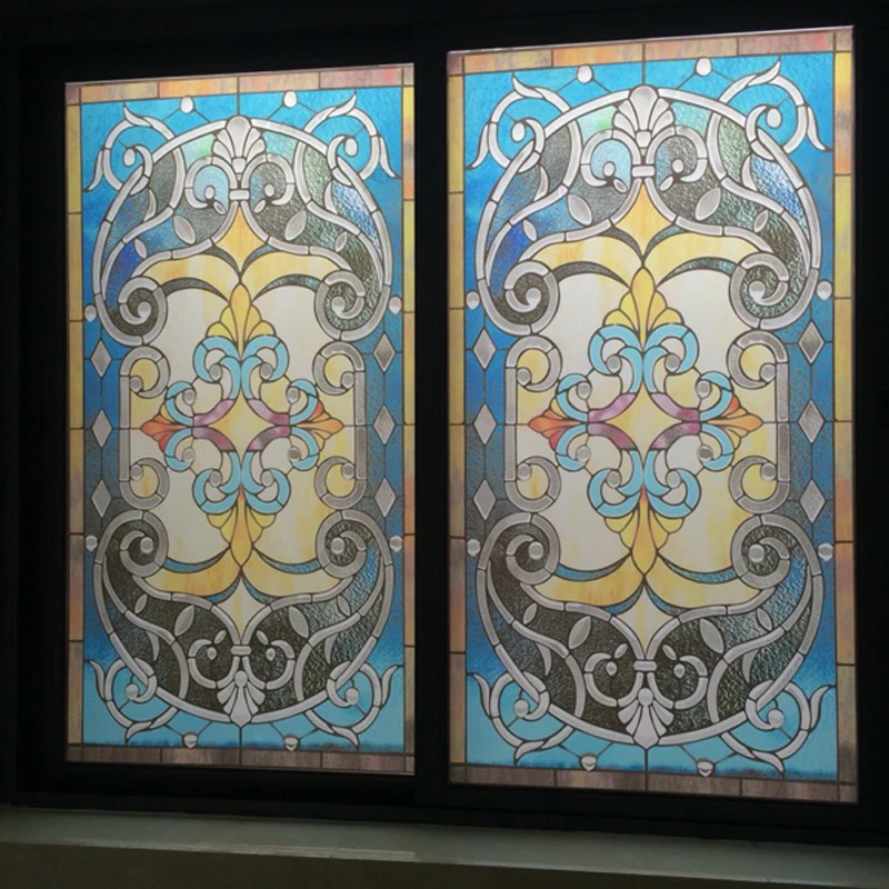 Оконные пленки по индивидуальному размеру винтажная прозрачная самоклеящаяся