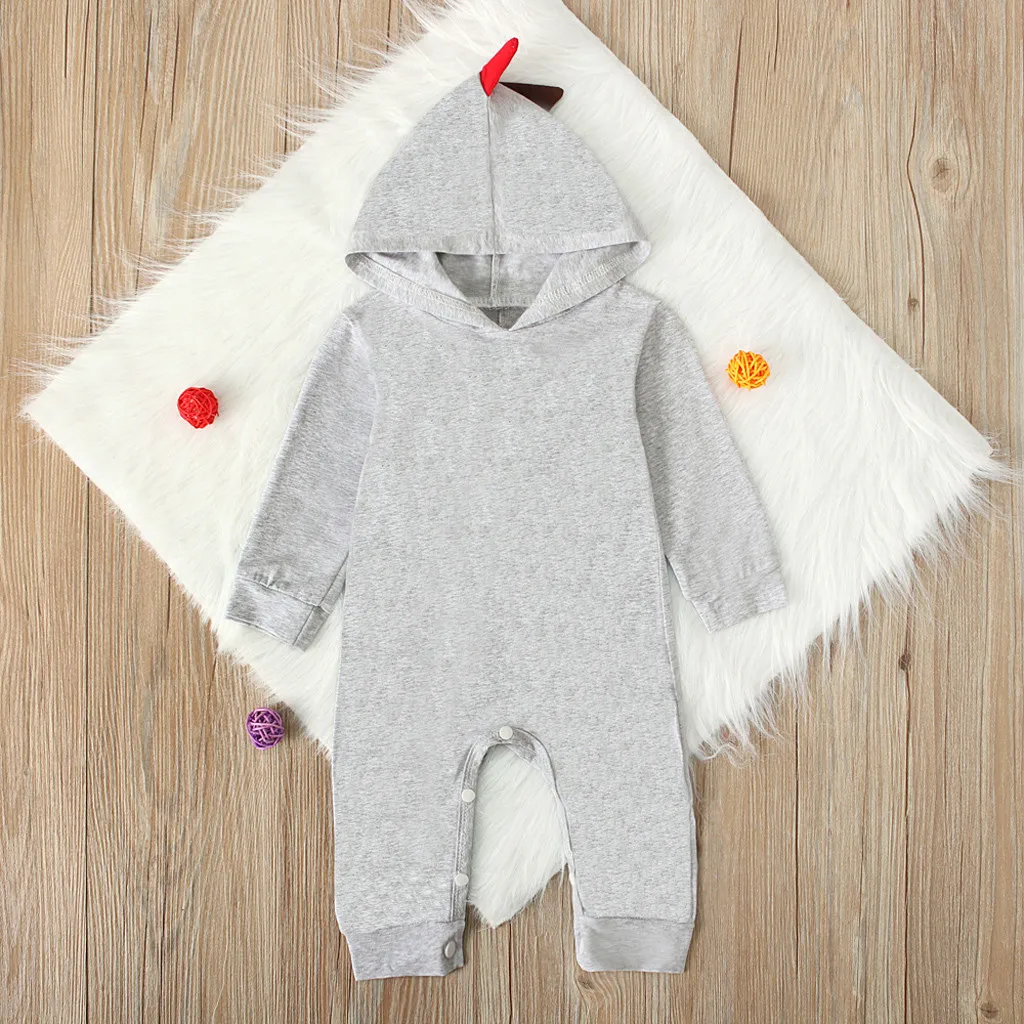 2021 детская одежда с капюшоном комбинезон динозаврами ropa bebe bebek tulum для