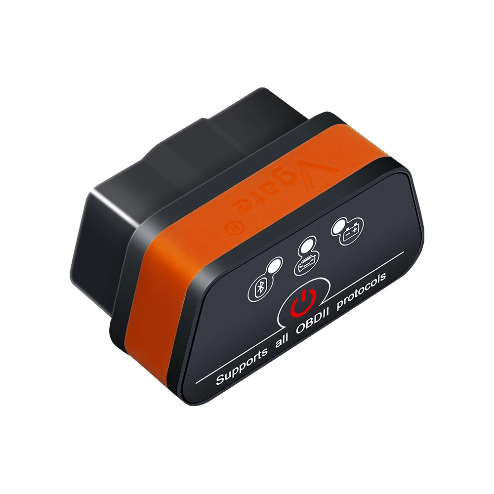10 шт./лот новый оригинальный Vgate Икар 2 Bluetooth версия ELM327 OBD2 читатель кода iCar2 для