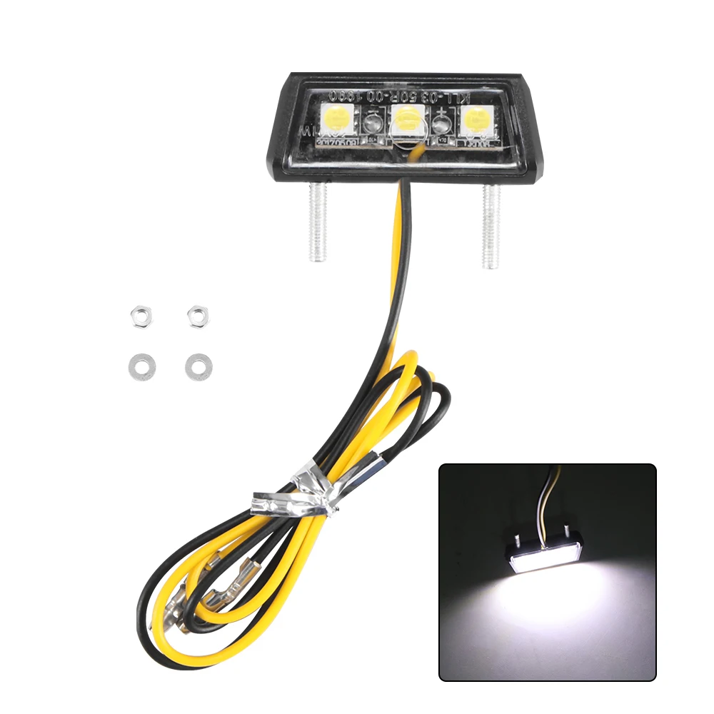 

Motorcycle LED Tail Rear Light Motorbike License Plate Light Car Auto Rear Light for Honda Kawasaki Yamaha Suzuki Motocycle Part