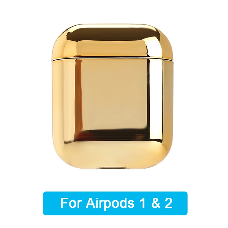 Gold 2 YBD роскошный чехол с мраморным рисунком для AirPods цвета чехол для Apple Airpods Air Pods чехол Coque Funda для Airpod аксессуары - Цвет: Gold 2