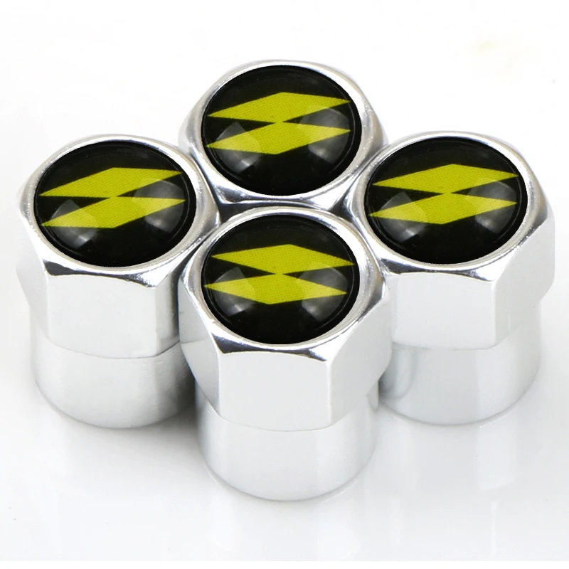 4 шт. Алюминий крышки стержня вентиля шины для легковых автомобилей прокладки