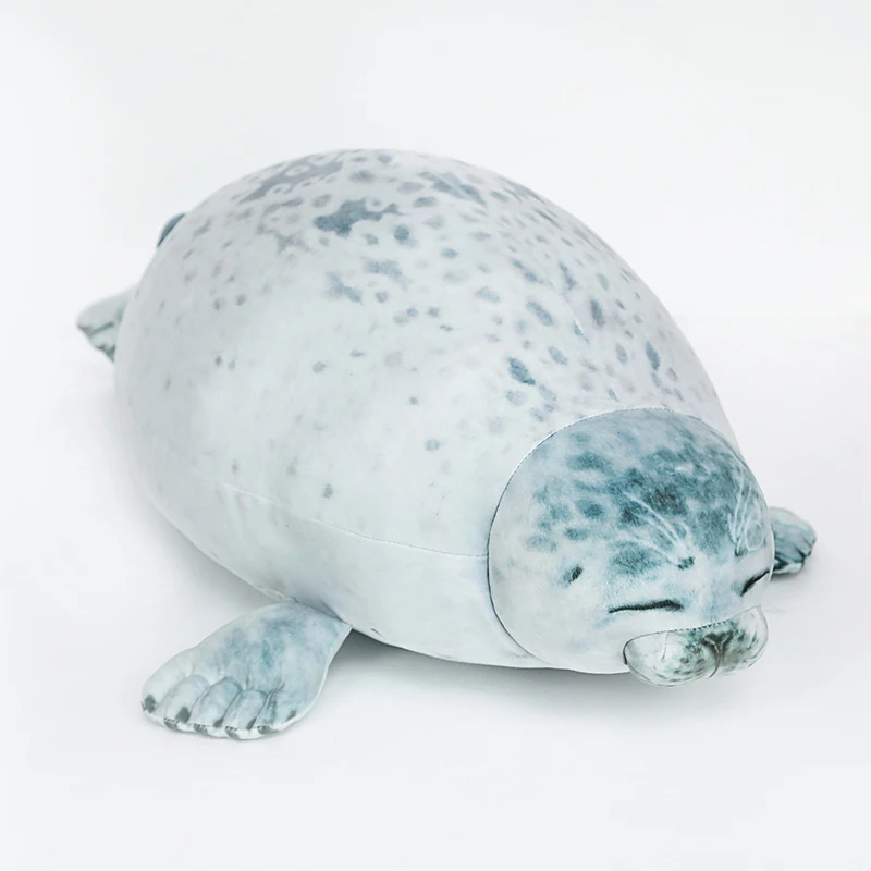 

1 pc 30-60cm Cute Sea Lion Plush Toys Soft Marine Animal Seal Stuffed Doll for Kids Gift Sleeping Pillow 3D Novelty Throw Pillow