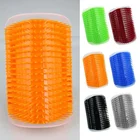 Гребень для домашних животных Съемный Кошка угловой груммер царапин натирания кисти животных удаление волос Массажная обрезки ПЭТ для ухода и чистки инструмент