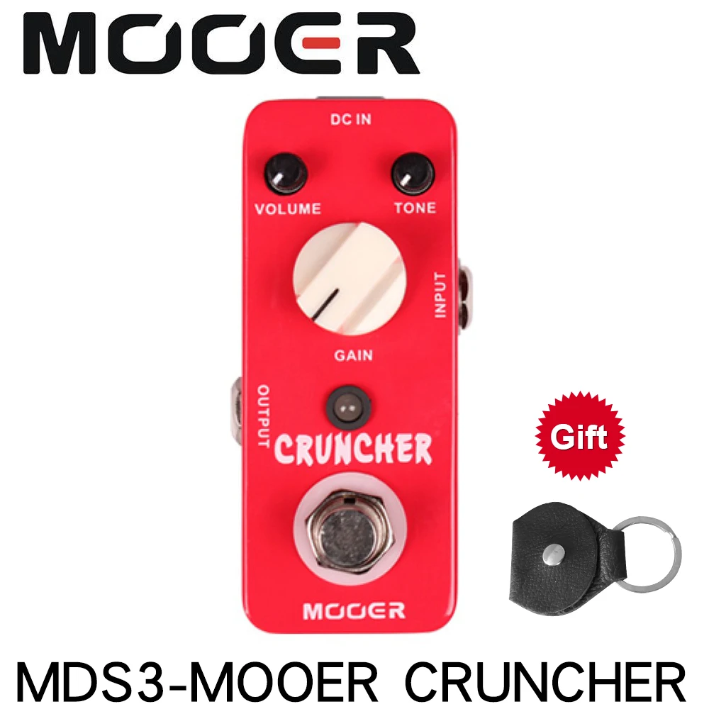 MOOER MDS3 хрустящая педаль для гитарных эффектов с высоким коэффициентом усиления