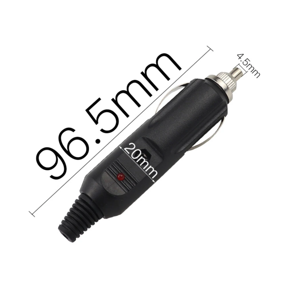 

12V/24V 3A Male Cigarette Lighter Socket Converter Plug Car Accessory