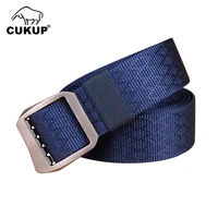 cukup new mens design smooth buckle metal quality canvas belt for men special training army fan nylon belts man 3 8cm cbck244