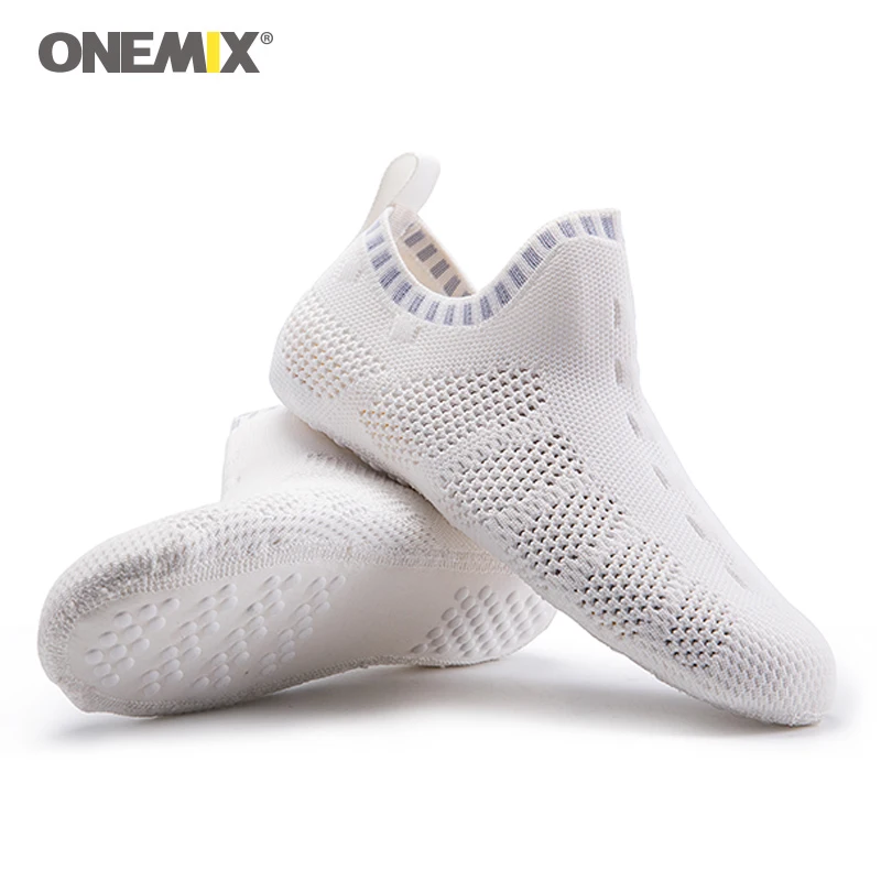 

Кроссовки ONEMIX быстросохнущие для мужчин и женщин, спортивная обувь для дома, йоги, серфинга, прогулок, без шнуровки