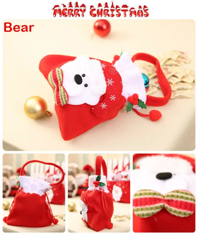 Подарок на рождественскую вечеринку 30 умножение 19 франела милая сумочка