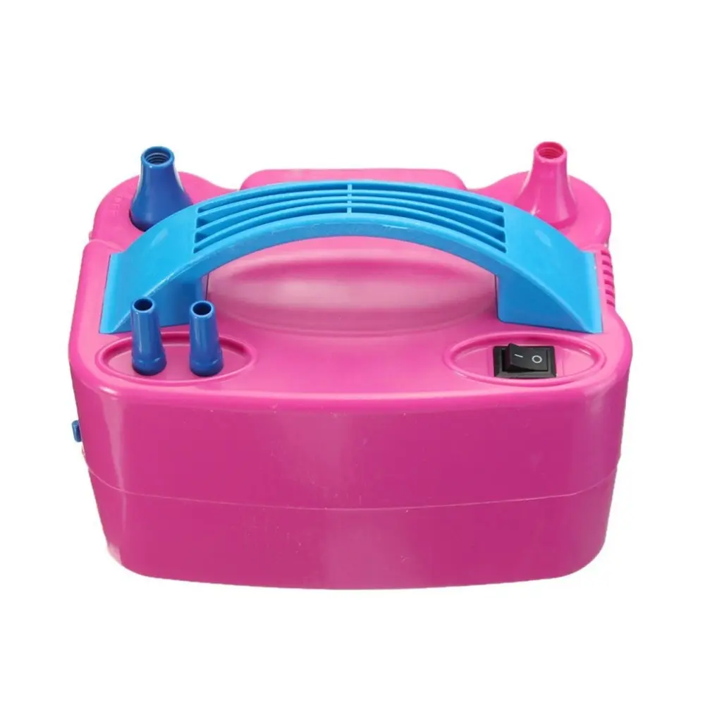 

220V Double Hole AC Inflatable Electric Air Balloon Pump Electric Balloon Inflator Pump Portable Air Blower