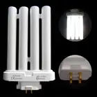 4-контактная компактная Световая трубка 27 Вт, 4-рядная Энергосберегающая лампочка, белая лампочка для освещения 6500K, 110 В переменного тока