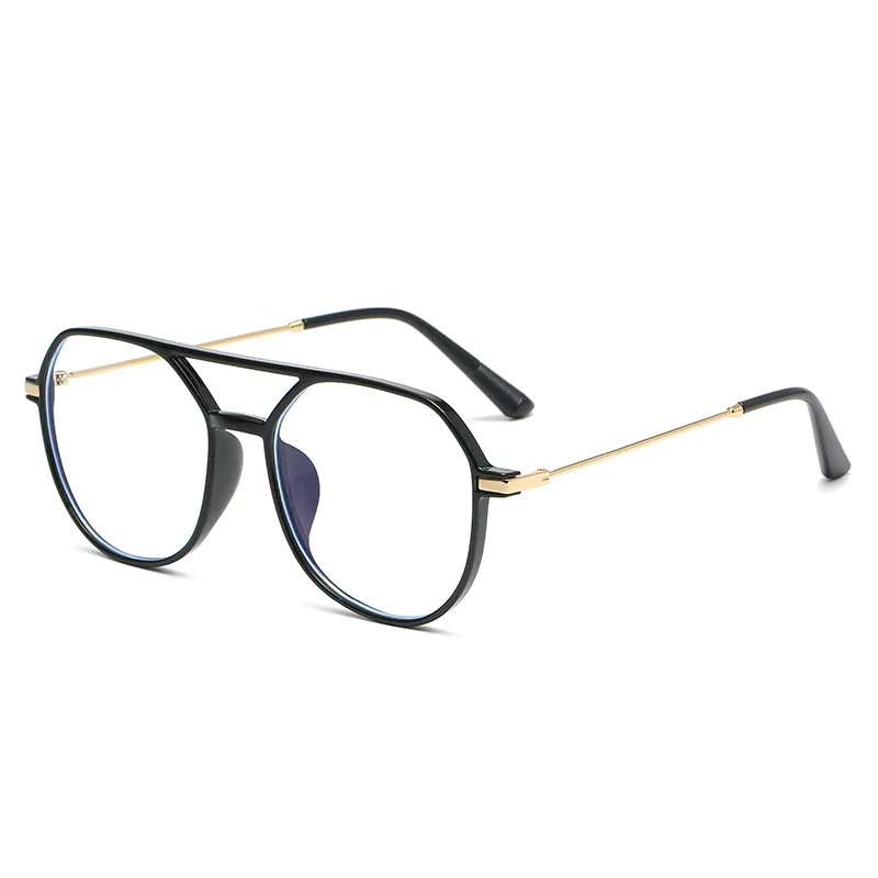 

Anti Blue Light Metal Glasses Frame Women Men Clear Lens Optical Spectacle Computer Gaming Radiation Protection Eyewear