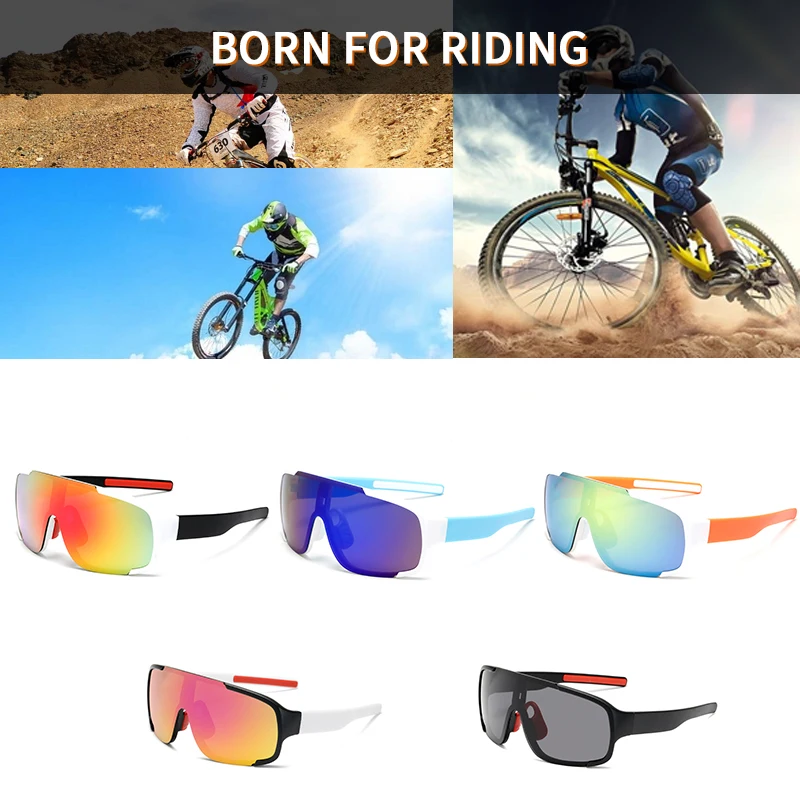 

Outdoor Cycling Glasses Men And Women Bicycle Windproof Sandproof Sports Sunglasses Modern Style Cycling Sunscreen Sunglasses