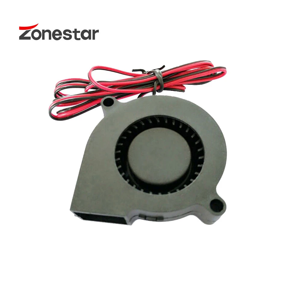 ZONESTAR 50 мм Х 10 Вентилятор Дует Экструдер Охлаждения Вентиляторы Головка Принтера