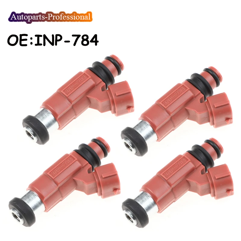 

4 PCS Car Auto Fuel Injector Nozzle For Nissan Vanette Mazda E220 2.2L L4 Mitsubishi 1992-2002 INP784 INP-784 INP 784