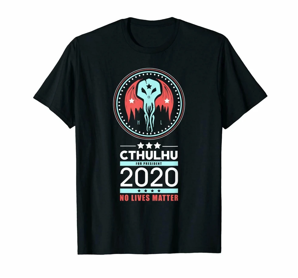 Vote Cthulhu For President 2020 независимо от того является ли это черная футболка удобная |