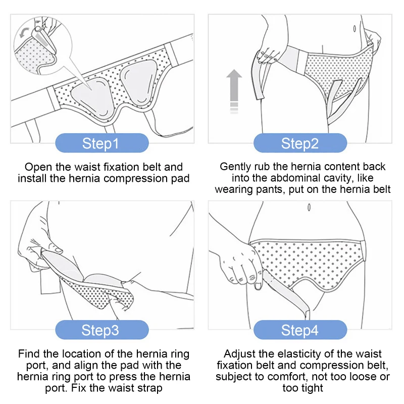 Пояс для грыжи паховой или спортивной поддерживающий бандаж снятия боли ремешок