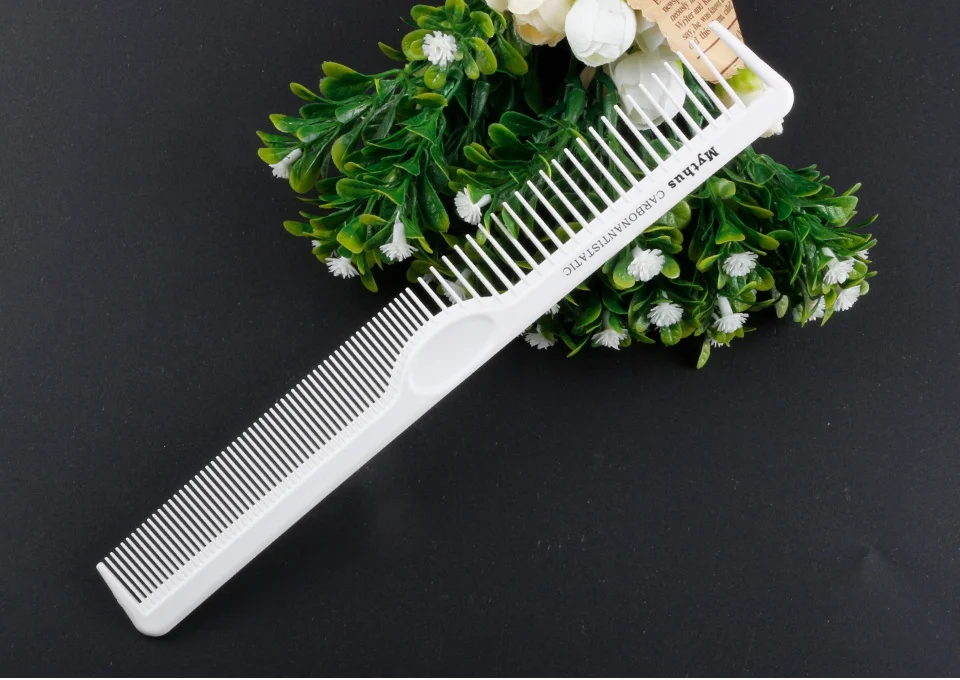 Твердая суперпрочная салонная углеродная расческа Антистатическая